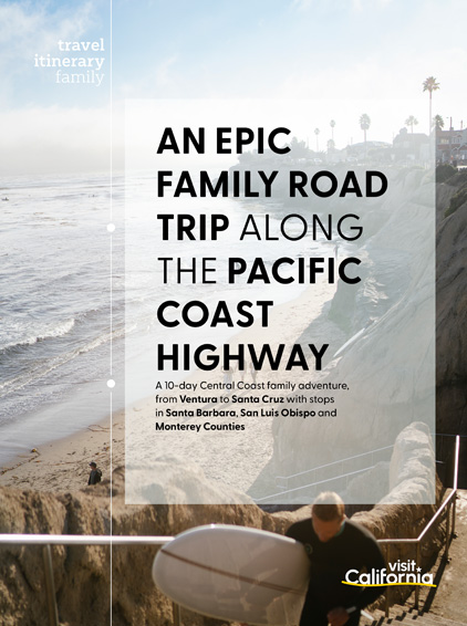 Golden State Itinerary PCH Family
