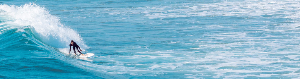 Ride the Wave Mobile Hero