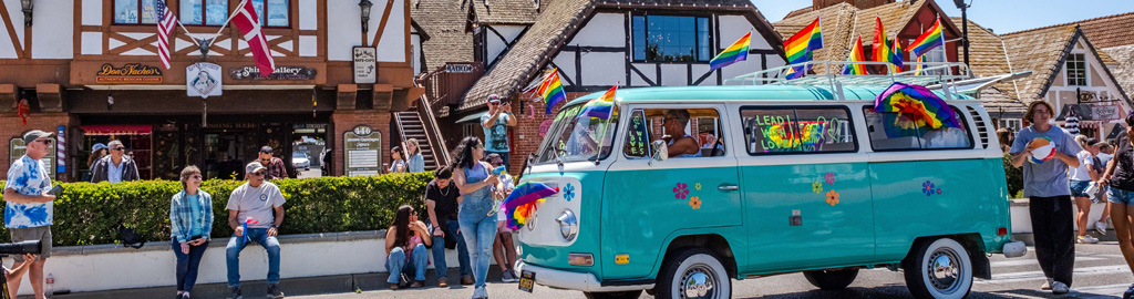California Pride Hero Mobile