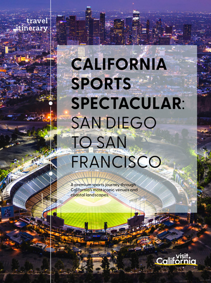 California sports spectacular itinerary