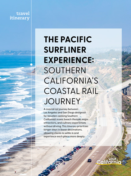 Pacific Surfliner itinerary
