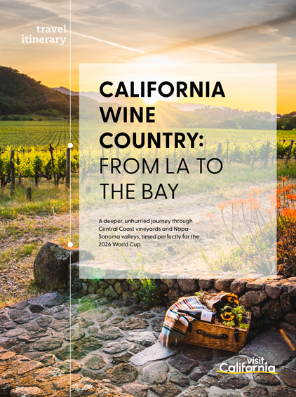 California wine country itinerary